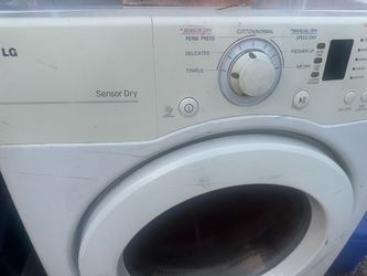 LG Sensor Dry Front-Load Dryer