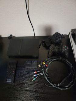 PS2 SLIM SCPH-75001 black
