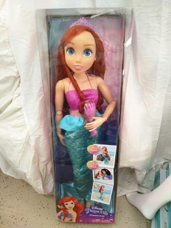 New Ariel Doll 2ft. 8 inches