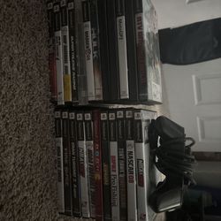 PlayStation 2 Games And Remote
