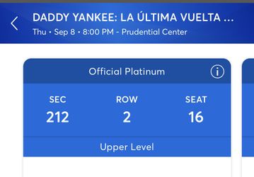 Daddy yankee Cheap Tickets! Concert 9/8