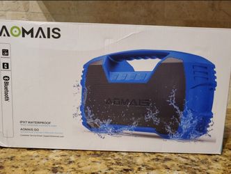 Aomais Go Bluetooth Speakers Waterproof Portable Indoor Outdoor 40w Wireless Stereo Pairing Booming Bass Speaker 40 Hour Playtime With mah Power For Sale In Pompano Beach Fl Offerup