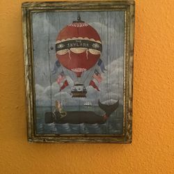 Custom Made, Hand Painted Wall Hanging