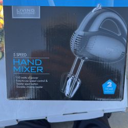 Hand mixer