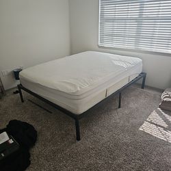 Full Size Mattress And Bed Frame 