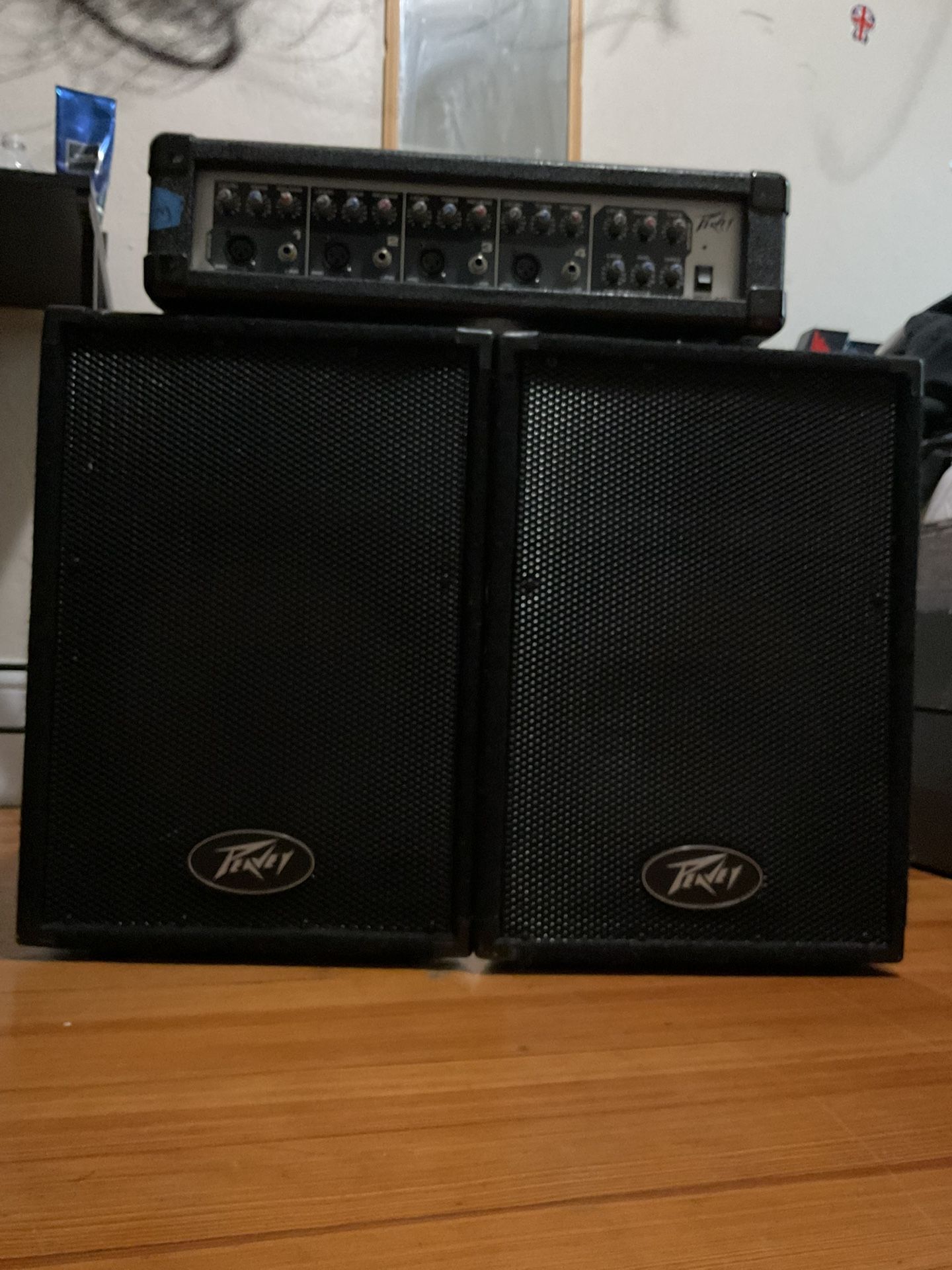 Peavy Speakers With Amp