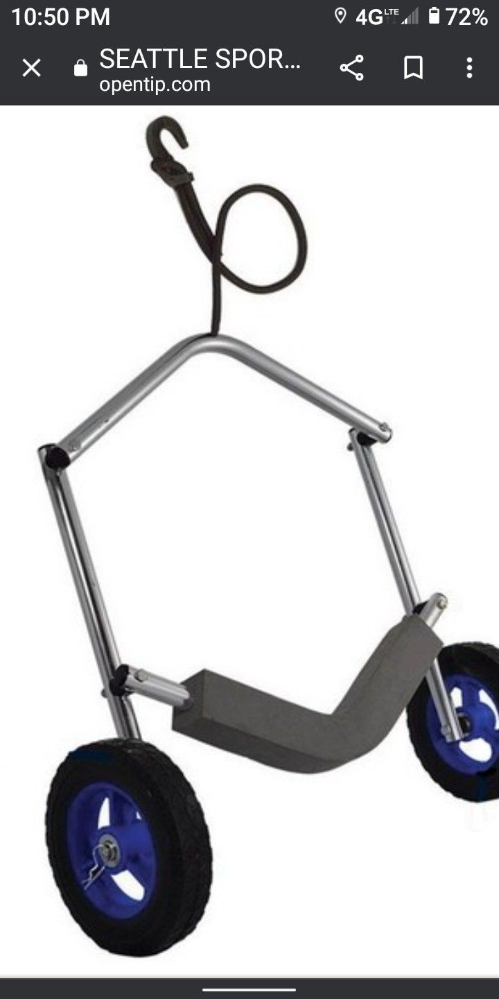 New Seattle Sports Paddle boy Kayak Cart