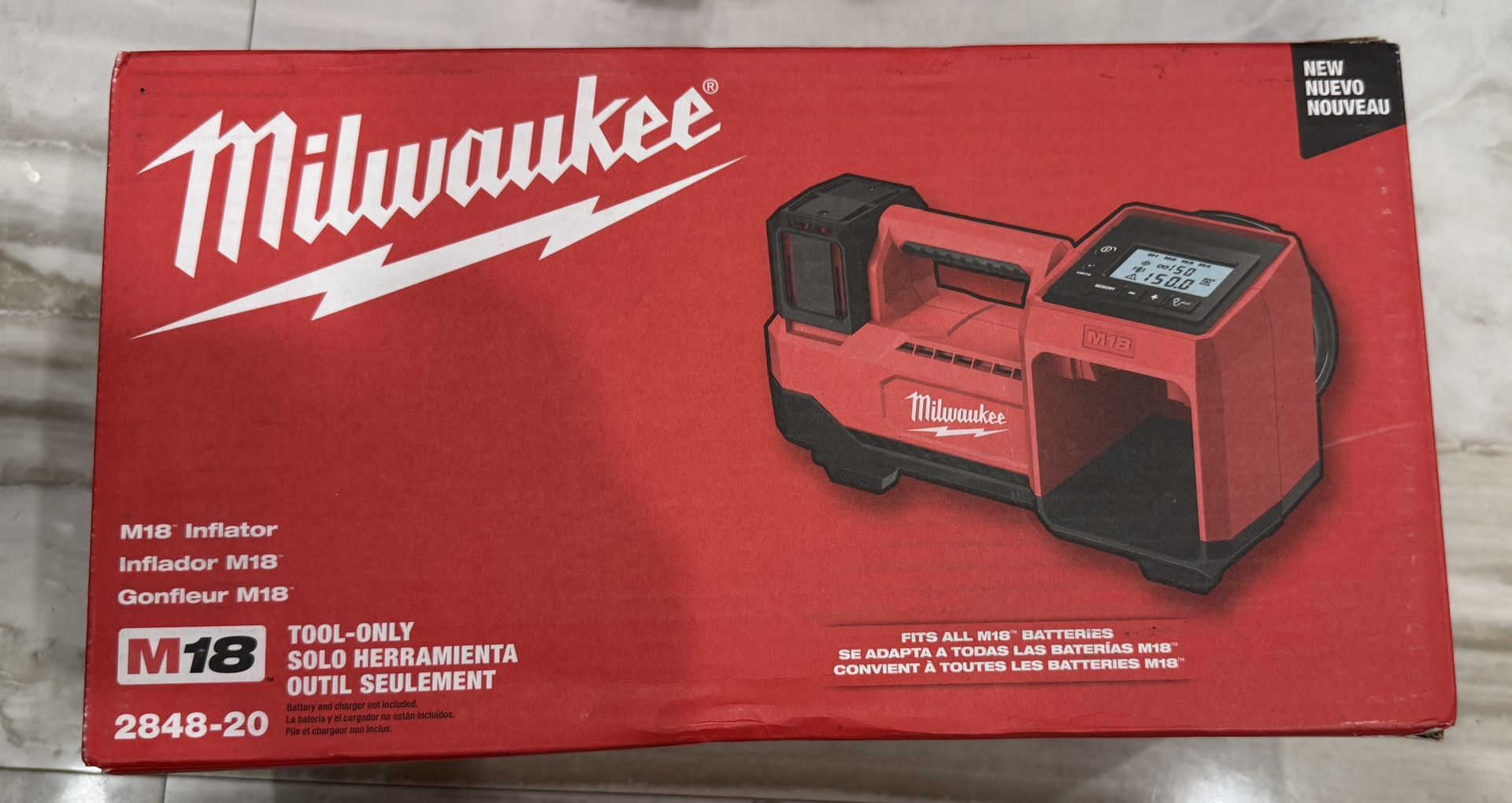 Milwaukee Inflator 
