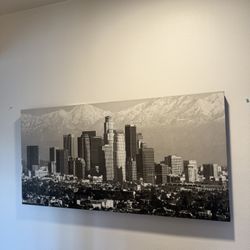 LA City Landscape Wall Art