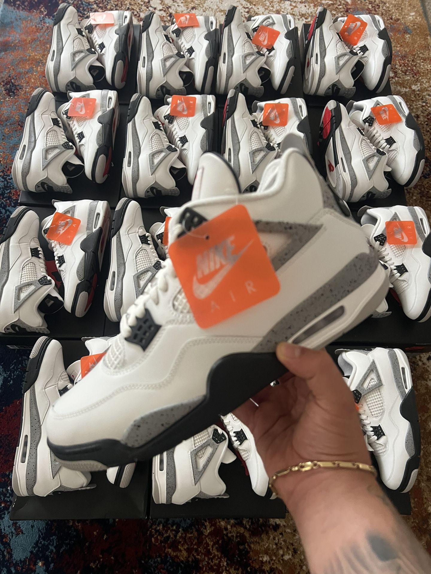 Jordan Retro 4 White Cement Reimagined  2025