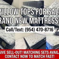 Pillow Tops For Sale