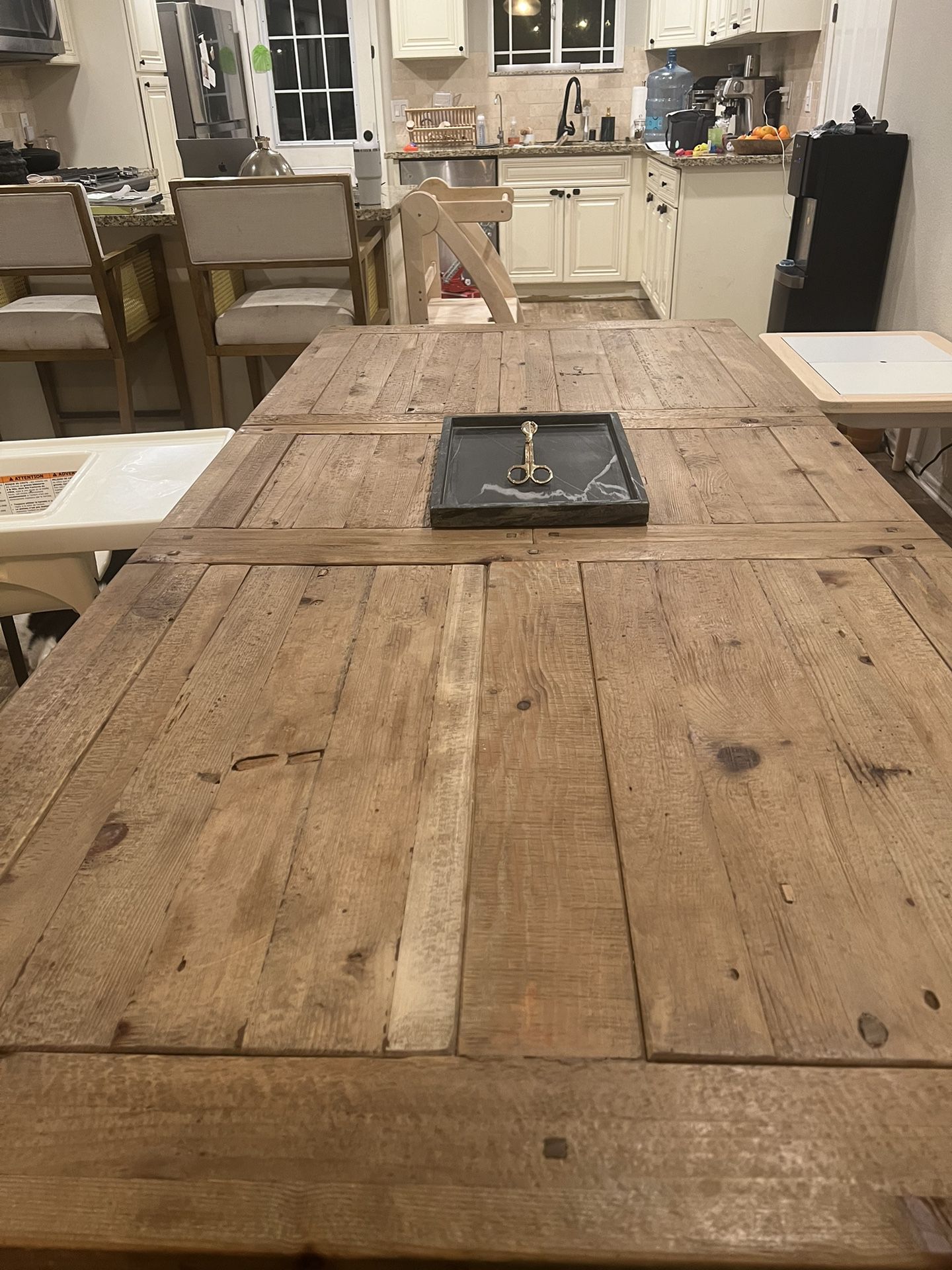 Restoration Hardware Wood Table 