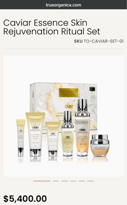 Caviar Essence Skin Rejuvenation Ritual Set