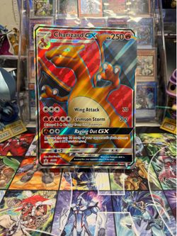Pokemon Charizard GX Jumbo Promo Card SM60