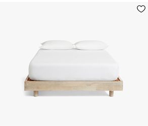 Pottery Barn Queen Size Wood Bed Frame