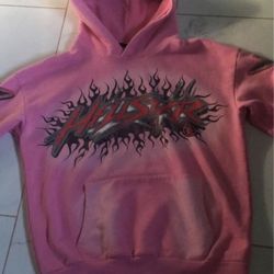 Pink Hellstar Hoodie Authentic 