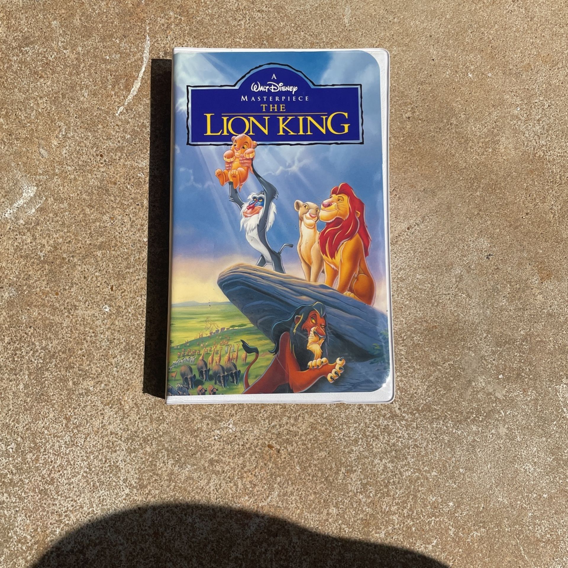 Disney THE LION KING VHS 1994 Masterpiece Collection