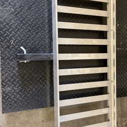 Hitch Mounted Aluminum Cargo Carrier