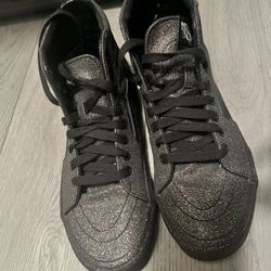 Sparkly Van High tops 