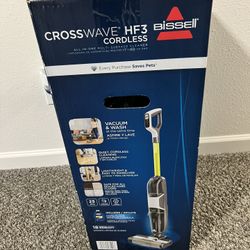 Bissell CrossWave HF3 Cordless All-in-One Cleaner – Brand New in Box