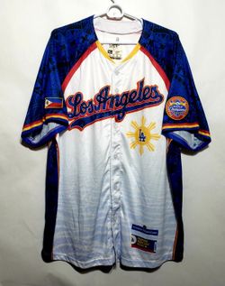 Los Angeles Dodgers Filipino Eritage Night Baseball Jersey mens size XL - 2 AVAILABLE