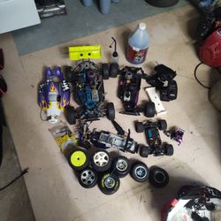 RC Nitro Car An Parts 