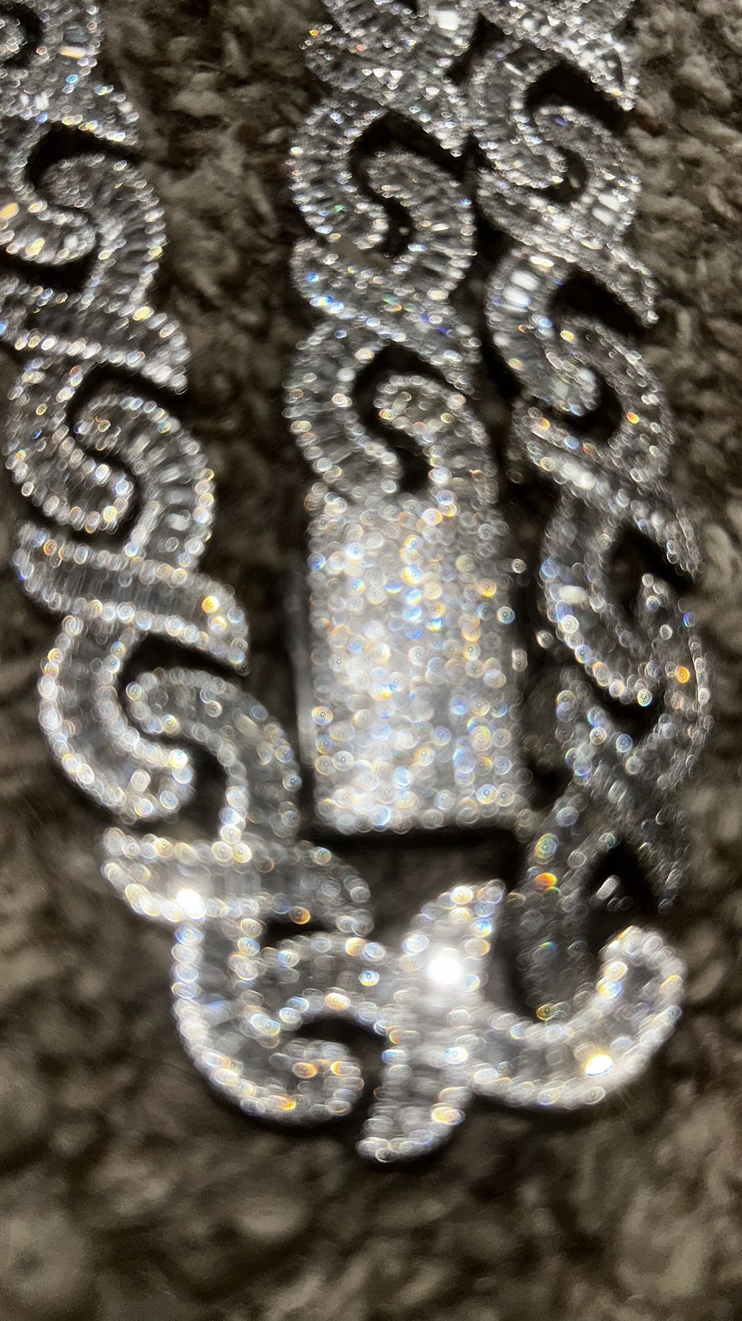 Iced Out Infinity Link Chain