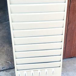 Metal Pocket Rack for Work Orders and Repair Orders In Great Condition