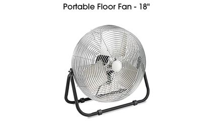 Portable Floor Fan - 18"