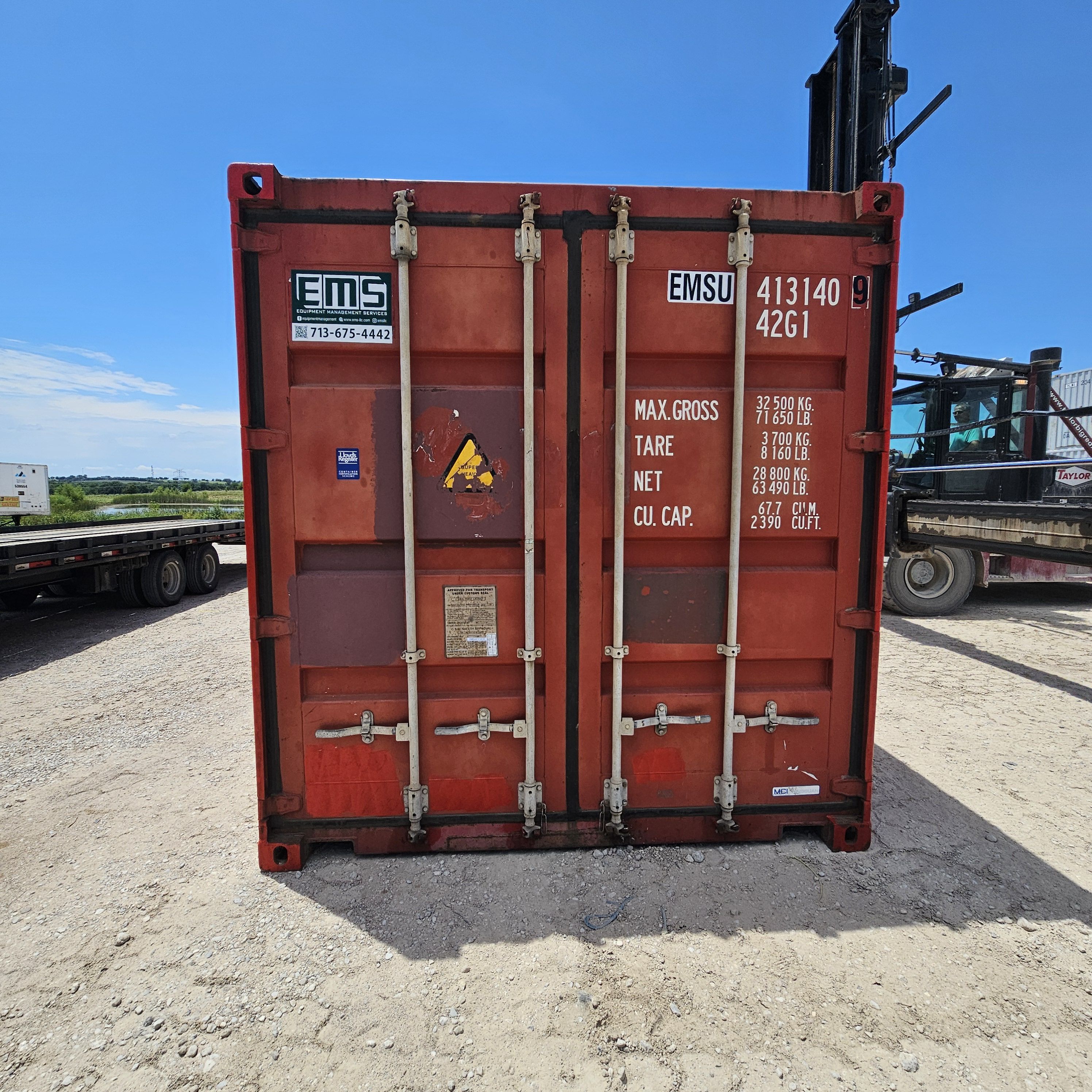 20ft, 40ft Standard, 40ft High Cube Shipping Container, Storage. Conex Box