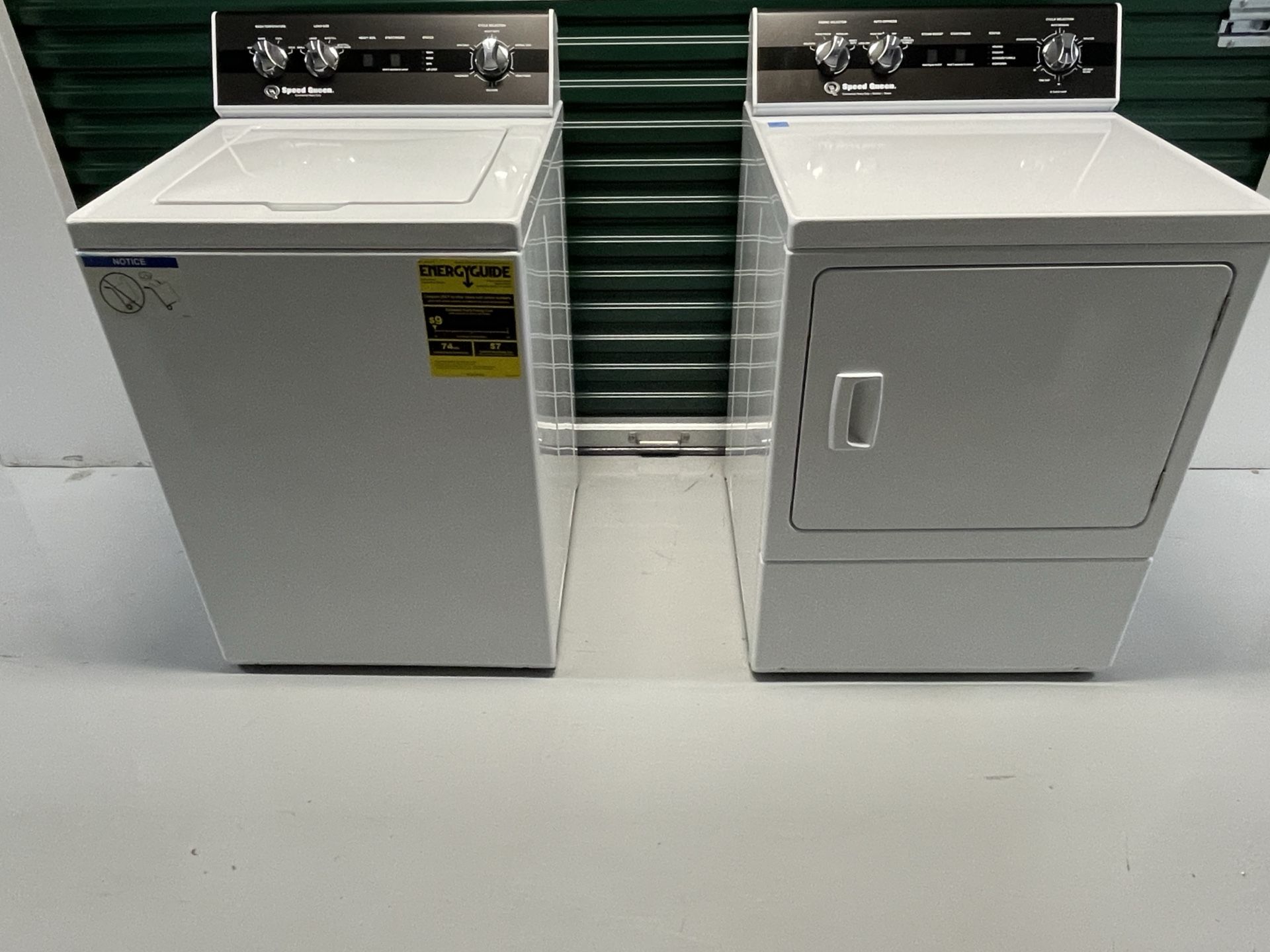 Speed Queen Washer And Dryer