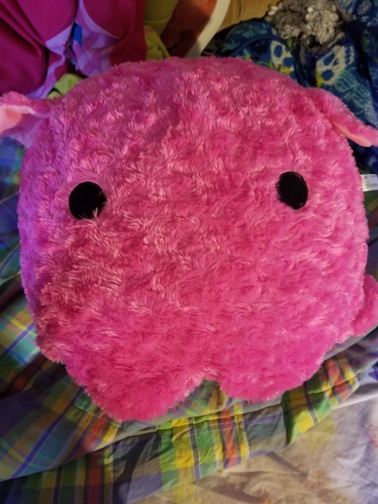 Pink Flapjack Jb Octopus Plush Jumbo