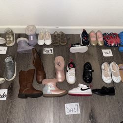 Toddler Girl Shoes Sizes 3-7C