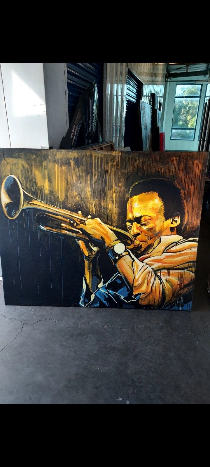 Acrylic Painting By Derek Rodarte