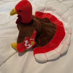 Gobbles Ty Beanie Baby(1996 With Errors)