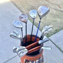 TALL mens complete golf club set for players 6/2 to 6/6