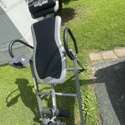 Innova Inversion Table with Adjustable Headrest, Reversible Ankle Holders, and 300 lb Weight Capacity 
