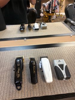 Professional Barber Clipper, Trimmer and Shaver Set
