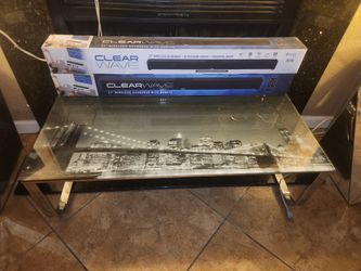 New York City Glass Top Coffee Table $80 Obo Make Offer Low Offers Will Be Ignored