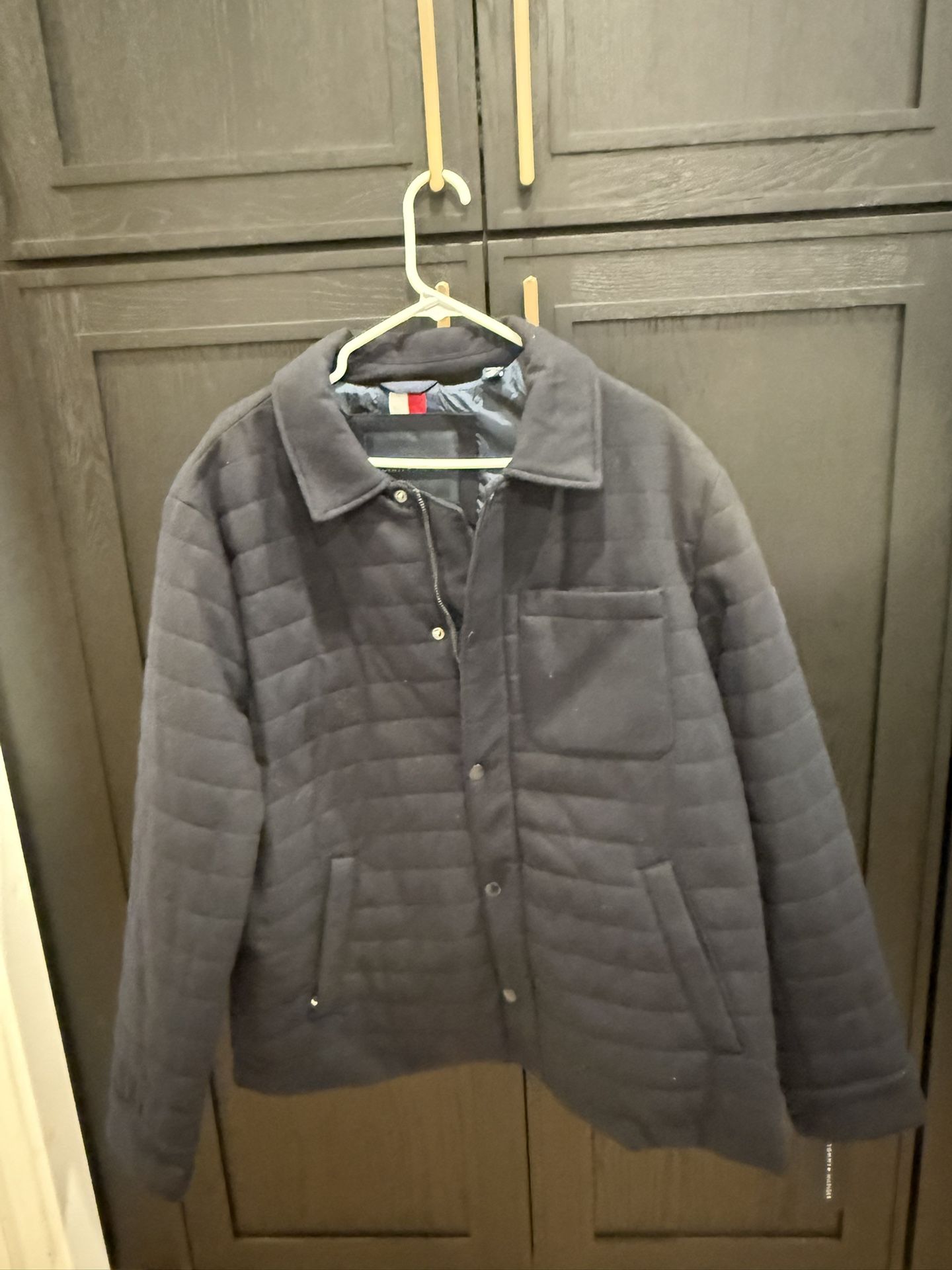 Tommy Hilfiger Navy Shacket