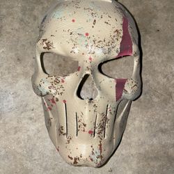 Cos Play Mask  3D Printed Hand Painted 