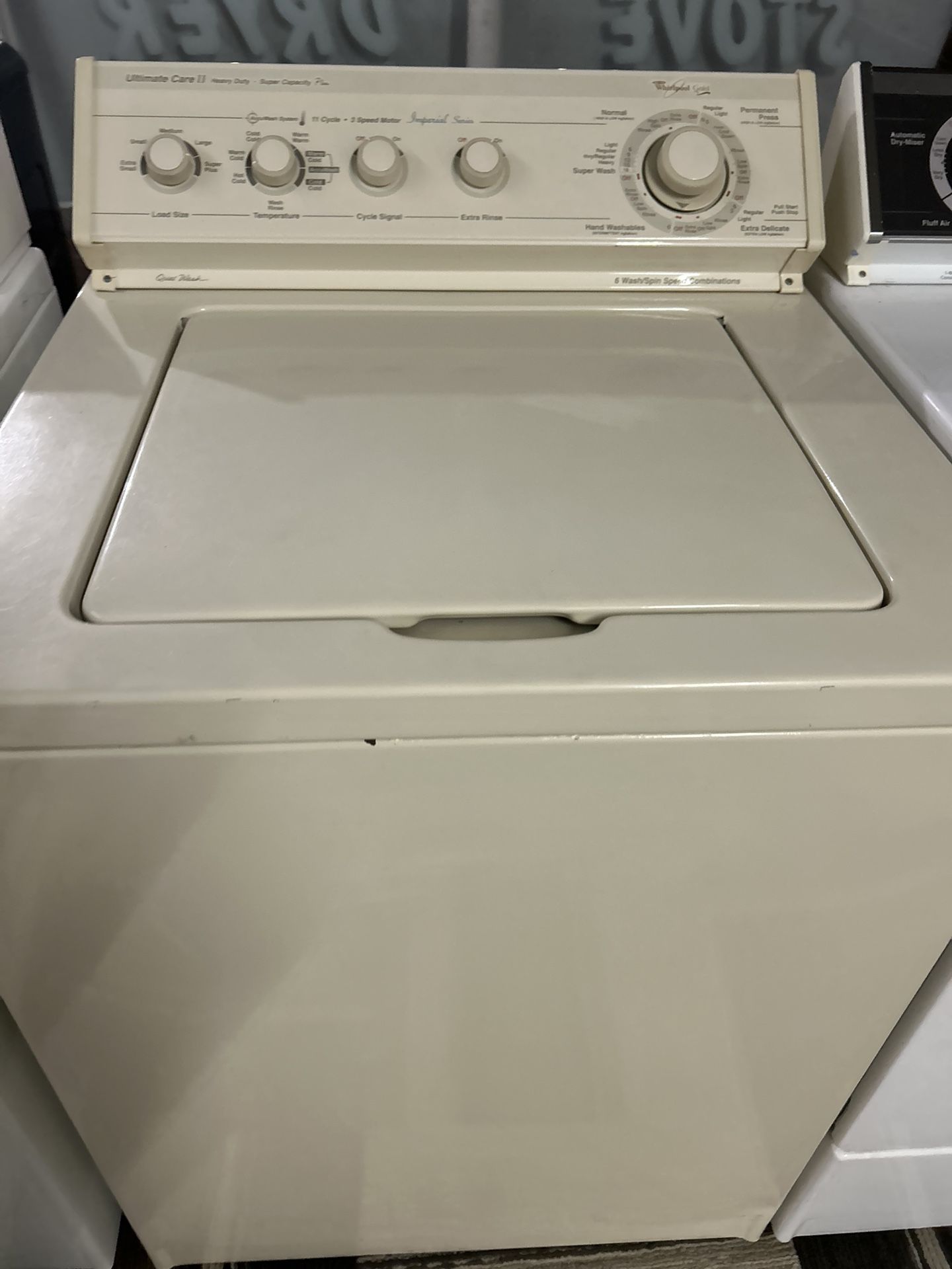 Whirlpool Washer Heavy Duty With Warranty