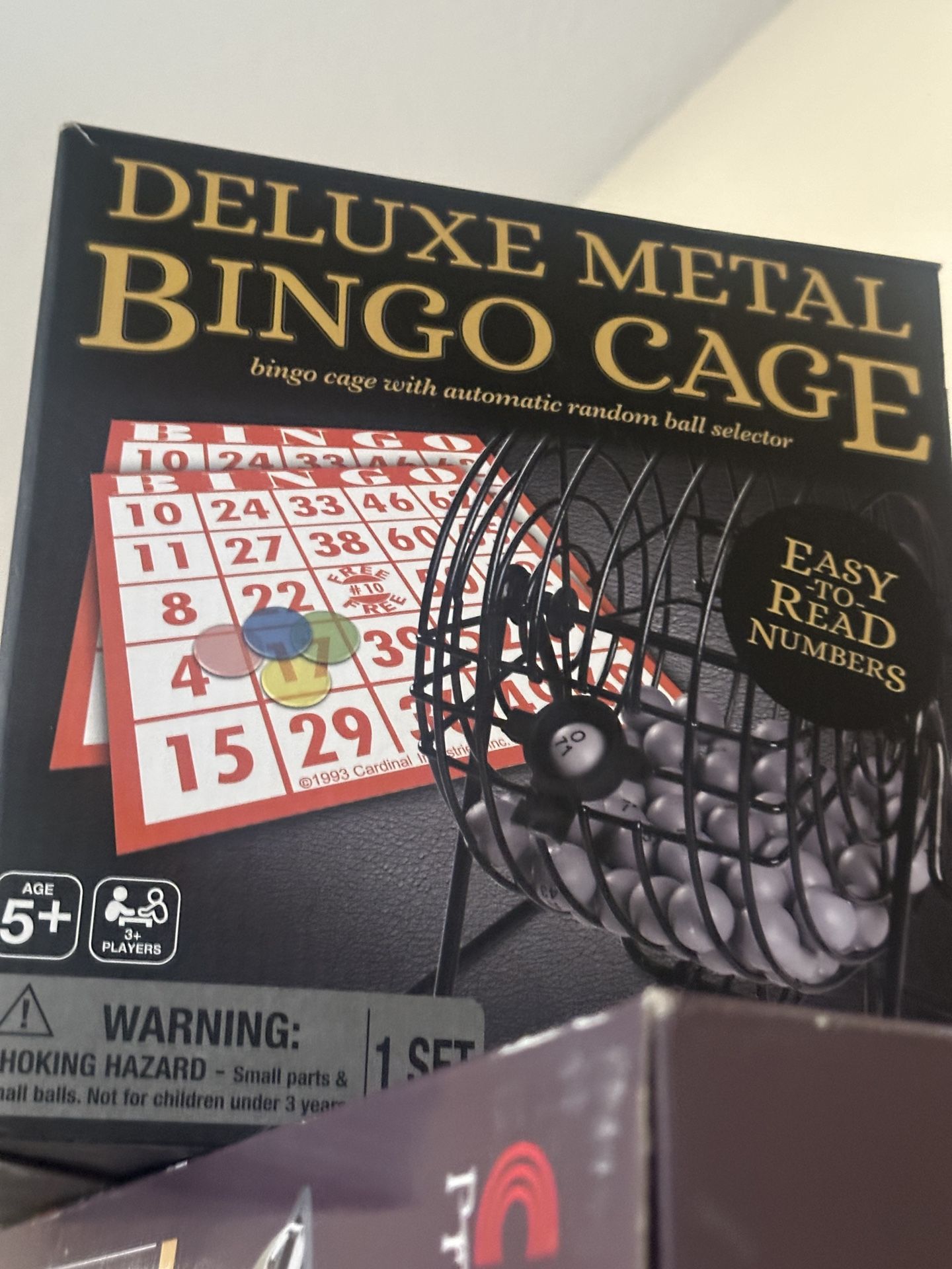 Deluxe Metal Bingo Cage