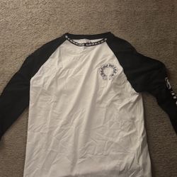 Black and White Chrome Long Sleeve