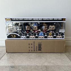5 Pack Mickey Mouse Funko Pop