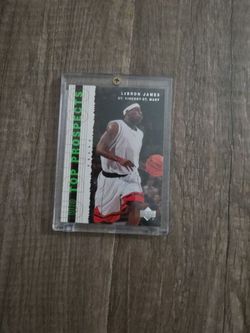 Labron james 03-04 upperdeck card