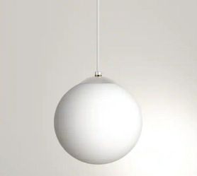 Progress Lighting 12" X 11.825" Brushed Nickel Pendant Light With White Opal Glass