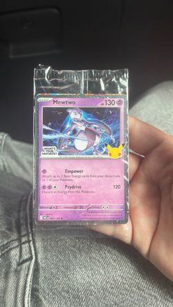 Mewtwo 30tg anniversary promo card
