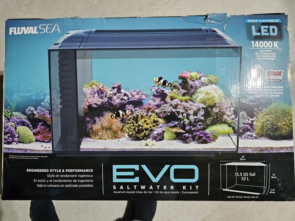 Fluval EVO Salt Water Fish Tank
