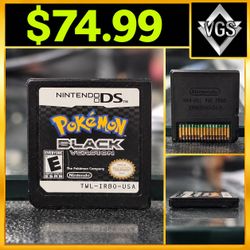 Pokemon: Black Version (Nintendo DS, 2011) Cartridge Only Tested